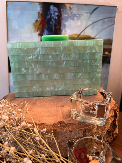 Block Design Clutch