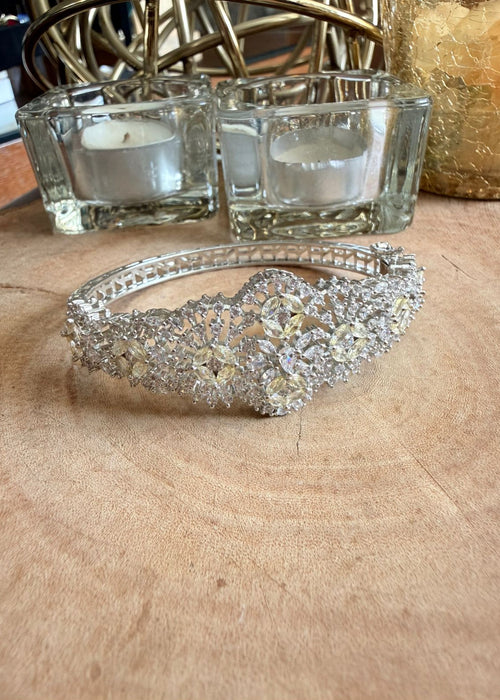 Crystal Bridal Statement Bracelet